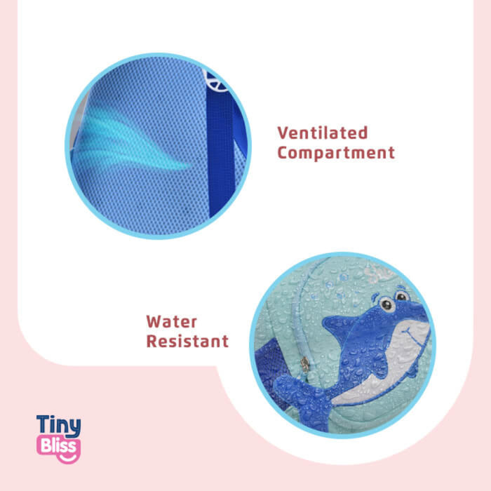 Tiny Bliss Bag -Little shark-Back to School-Tiny Bliss-Toycra