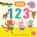 Toddler's World : 123 A little counting book-Board Book-Hi-Toycra
