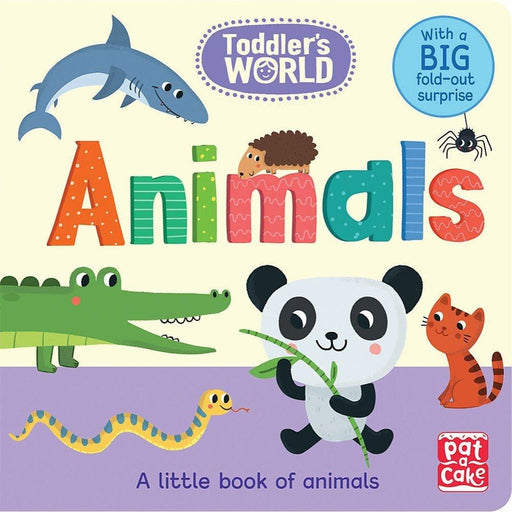 Toddler's World : Animals-Board Book-Hi-Toycra