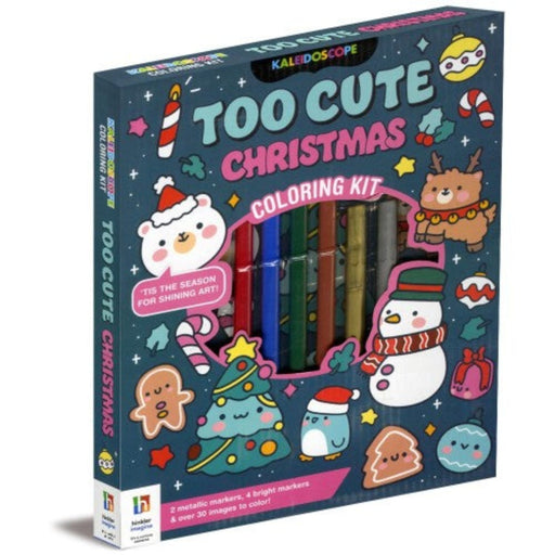 Too Cute Christmas Coloring Kit-Activity Books-SBC-Toycra
