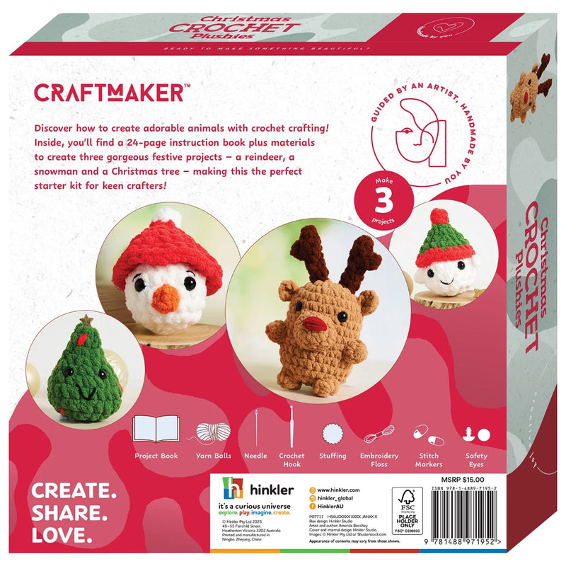 Too Cute Christmas Crochet Plushies