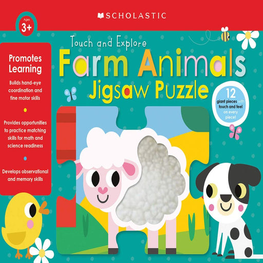 Touch And Explore Jigsaw Puzzle-Puzzles-Sch-Toycra