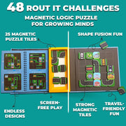 Toy Kraftt Route It Junior Magnetic Puzzle Game