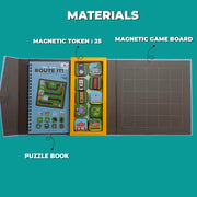 Toy Kraftt Route It Junior Magnetic Puzzle Game