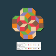 ToyKraft Kaleidoscope Mandalas Magnetic Puzzle Game