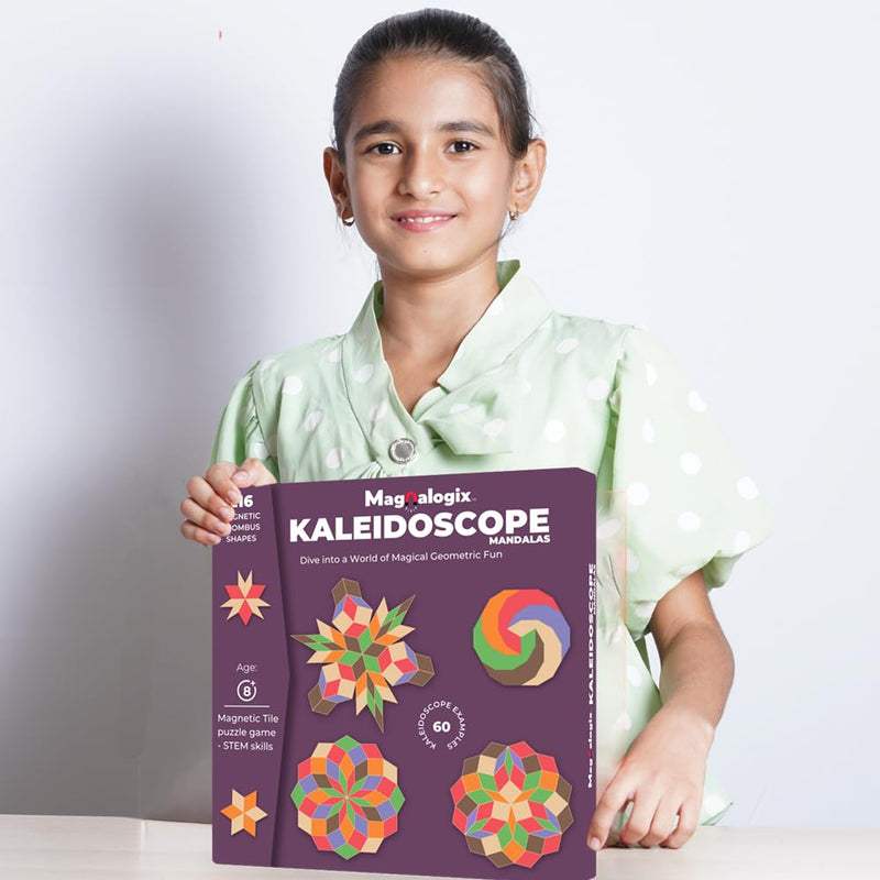 ToyKraft Kaleidoscope Mandalas Magnetic Puzzle Game