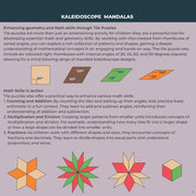 ToyKraft Kaleidoscope Mandalas Magnetic Puzzle Game
