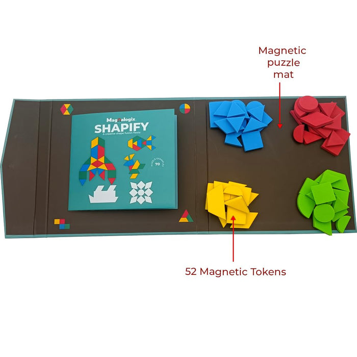 ToyKraft Shapify Magnetic Games-Puzzles-Toykraftt-Toycra