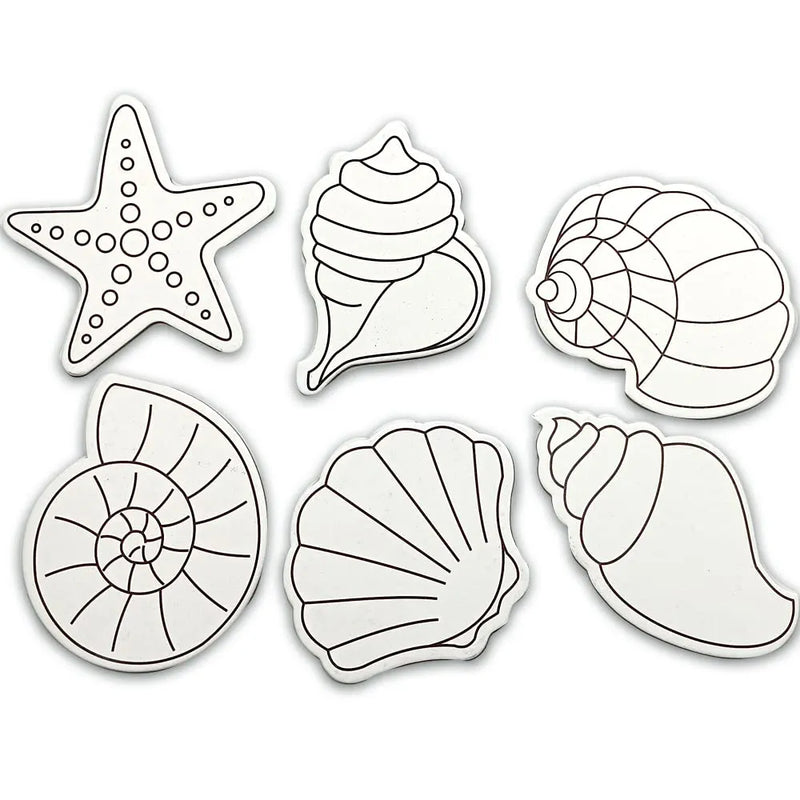 ToyKraftt DIY Seashell Fridge Magnet Making Kit