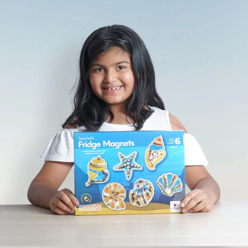 ToyKraftt DIY Seashell Fridge Magnet Making Kit