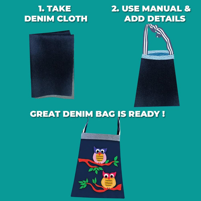 ToyKraftt Denim Dainties Craft Kit