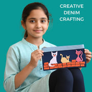 ToyKraftt Denim Dainties Craft Kit