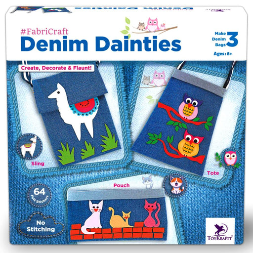 ToyKraftt Denim Dainties Craft Kit