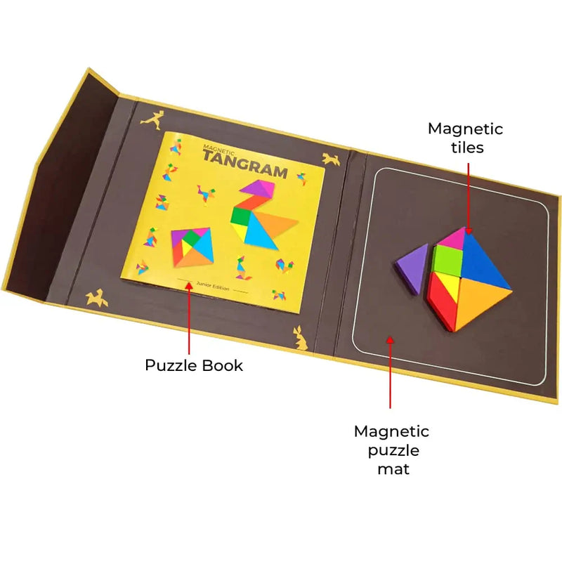 ToyKraftt Tangram Junior Magnetic Puzzle