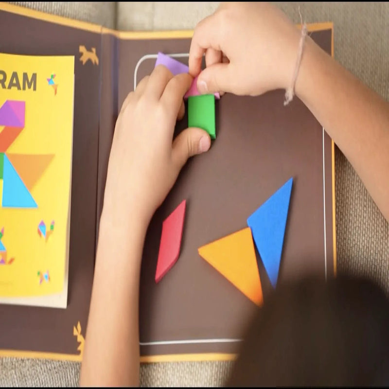 ToyKraftt Tangram Junior Magnetic Puzzle