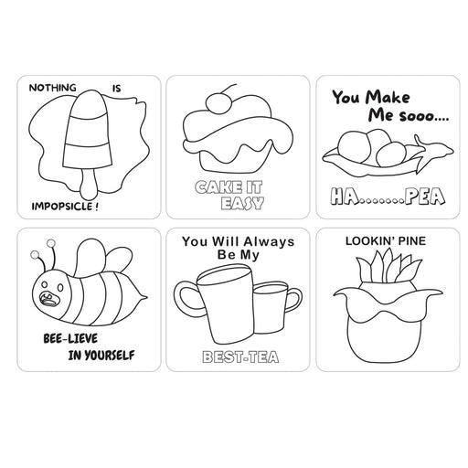 ToyKraftt Tile Art Magnetic Giggles