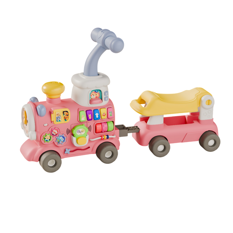 Toybie Baby Walker Train (Multi Functional 5 In 1)