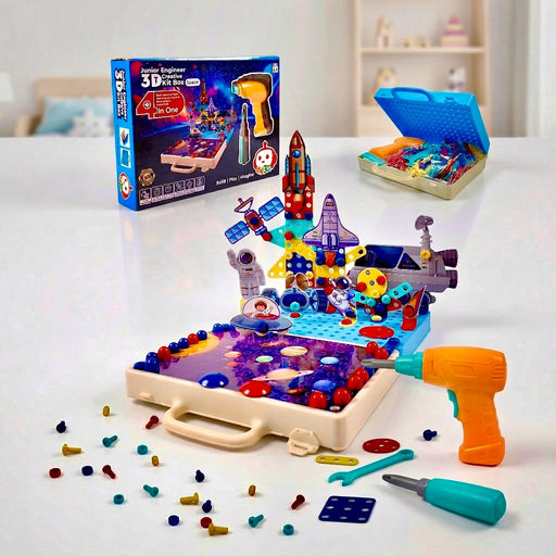 Toyiq Junior Engineer 3D Creative Kit Box Space