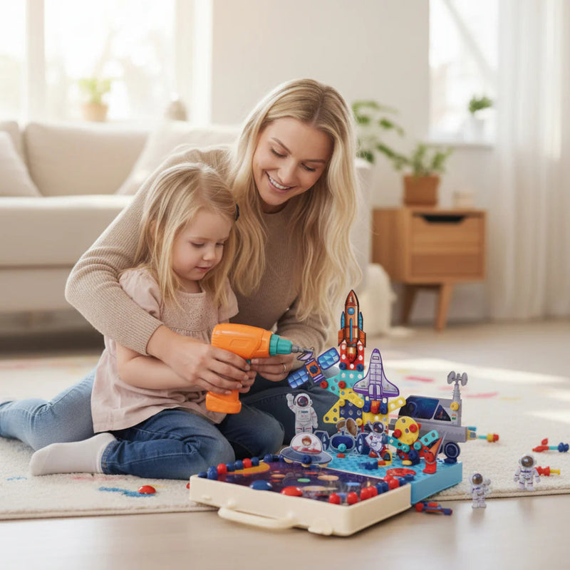 Toyiq Junior Engineer 3D Creative Kit Box Space