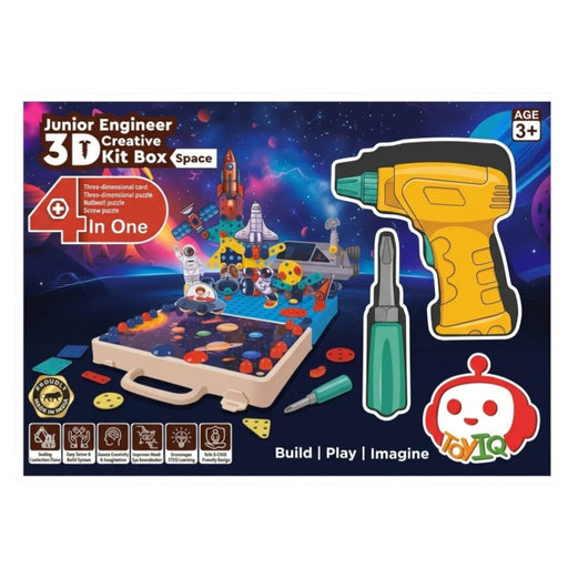 Toyiq Junior Engineer 3D Creative Kit Box Space