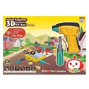 Toyiq Junior Engineer 3D Creative Kit Box Vehicles