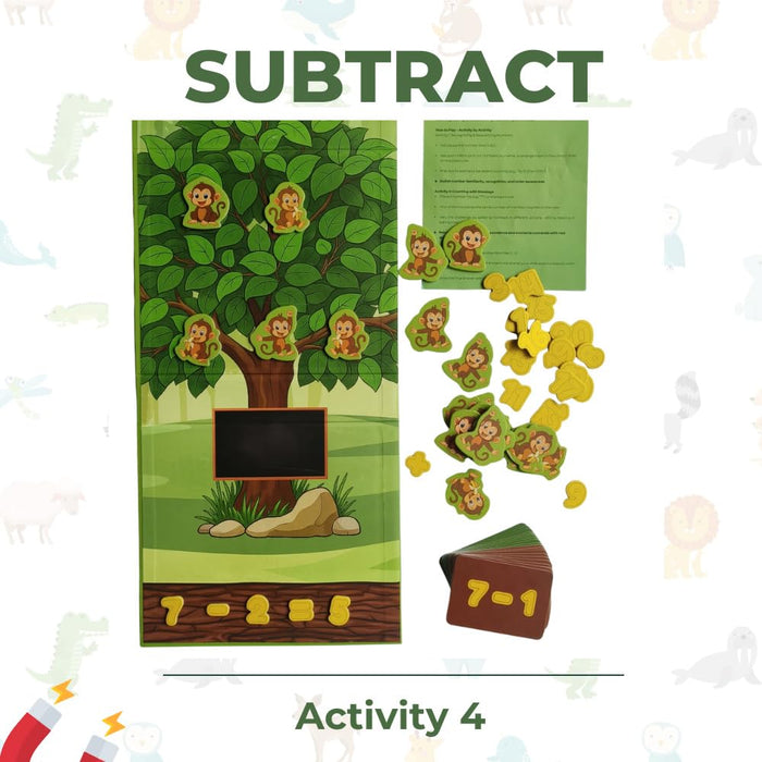 Toykraf Magnalogix Numbers On The Go-Arts & Crafts-Toykraftt-Toycra