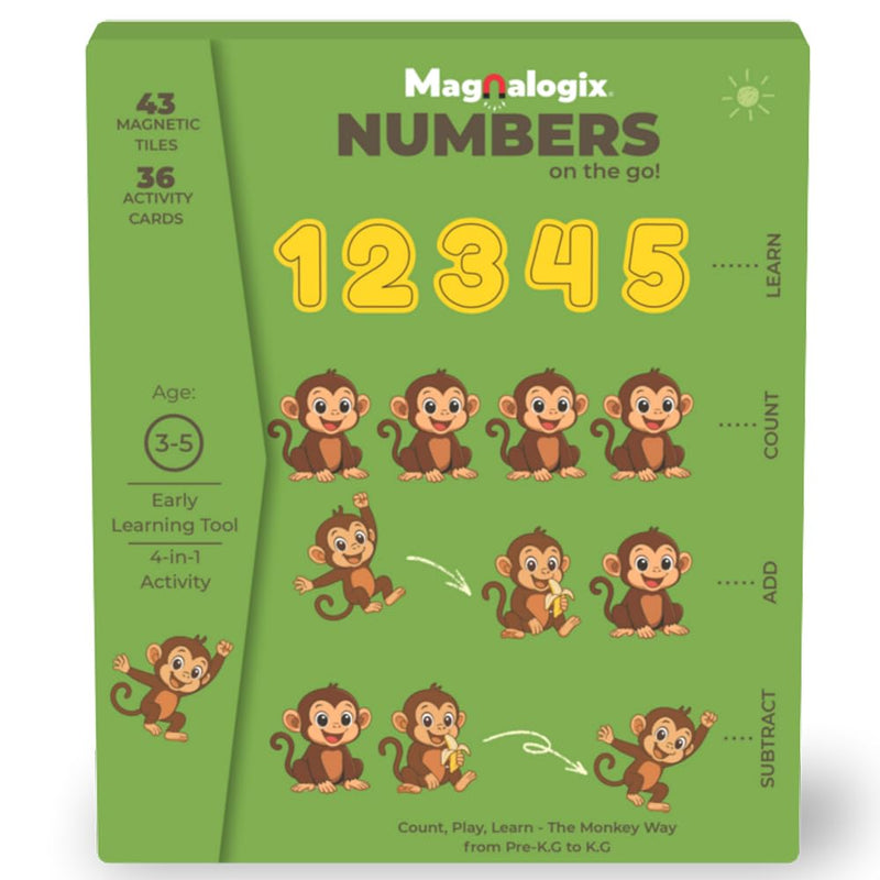 Toykraf Magnalogix Numbers On The Go