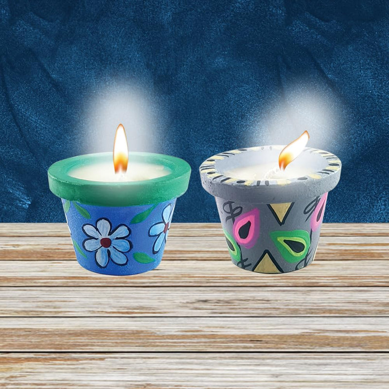 Toykraft Candles Pretty Pots