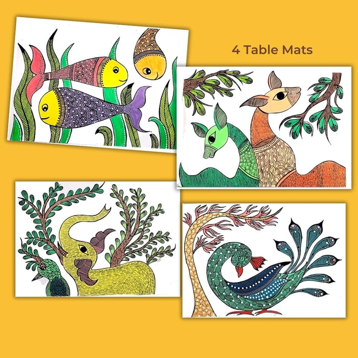 Toykraft DIY My Artistic Adventures Gond Art-Arts & Crafts-Toykraftt-Toycra