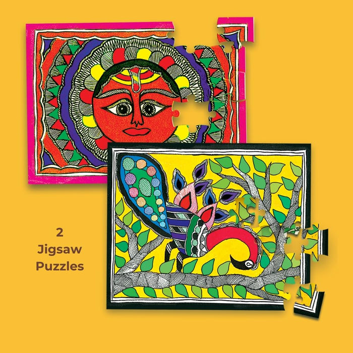 Toykraft DIY My Artistic Adventures Madhubani Art-Arts & Crafts-Toykraftt-Toycra