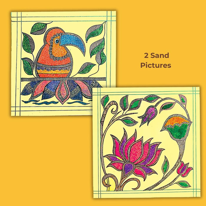 Toykraft DIY My Artistic Adventures Madhubani Art-Arts & Crafts-Toykraftt-Toycra