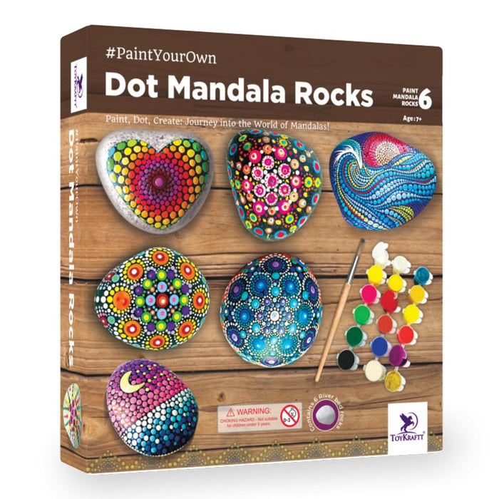 Toykraft Dot Mandala Rocks-Arts & Crafts-Toykraftt-Toycra