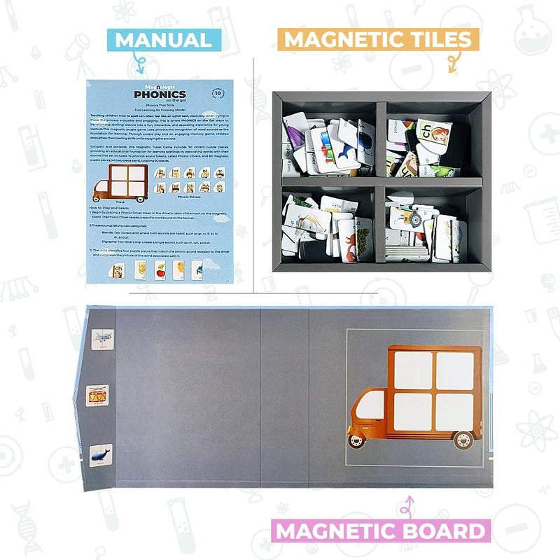 Toykraft Magnalogix Phonics on The Go !