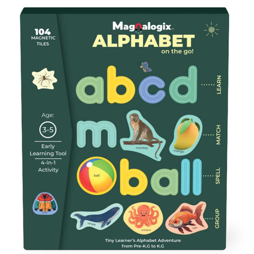 Toykraft Magnetic Alphabets for Kids-Arts & Crafts-Toykraftt-Toycra