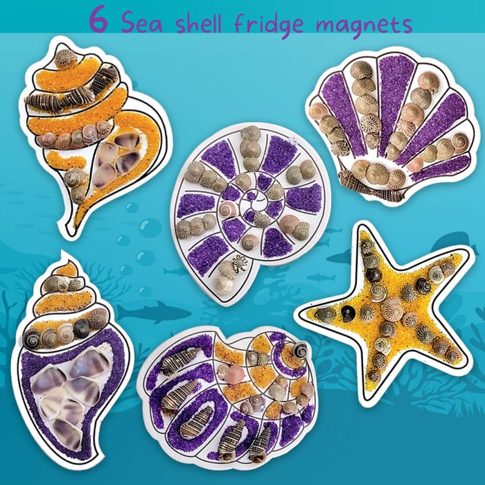 Toykraft Magnetic Marine Marvels Art and Craft Kit-Arts & Crafts-Toykraftt-Toycra