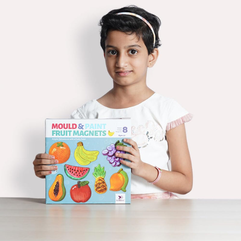 Toykraft Mould & Paint Fruit Magnets