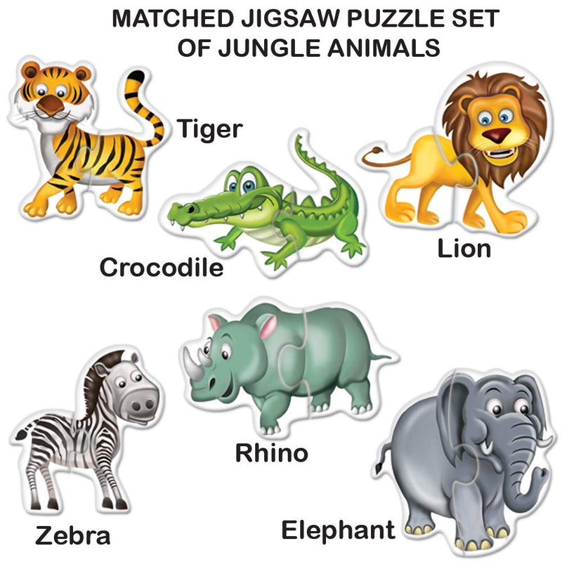 Toykraft My First Jungle Animal Puzzles