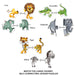 Toykraft My First Jungle Animal Puzzles-Puzzles-Toykraftt-Toycra