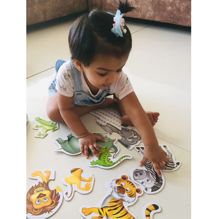 Toykraft My First Jungle Animal Puzzles-Puzzles-Toykraftt-Toycra