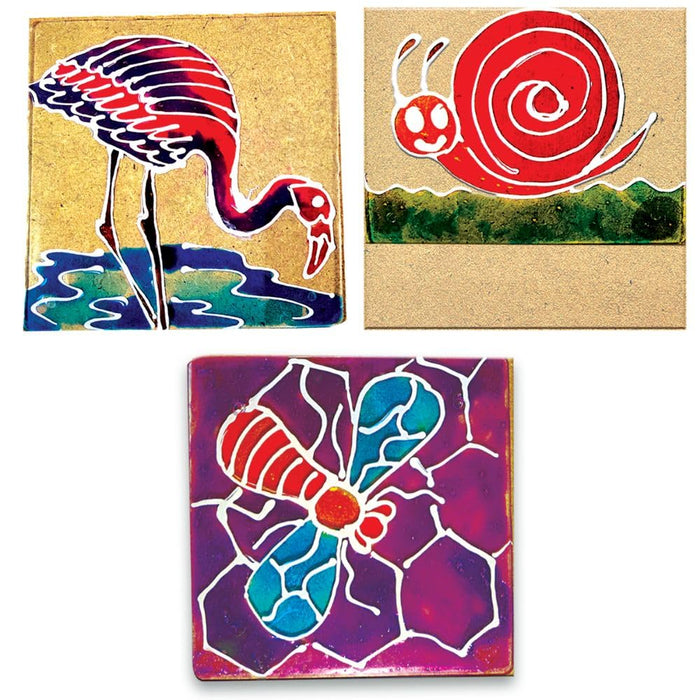 Toykraft Paint Your Own Art Kits Acrylic Coasters-Arts & Crafts-Toykraftt-Toycra