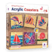 Toykraft Paint Your Own Art Kits Acrylic Coasters-Arts & Crafts-Toykraftt-Toycra