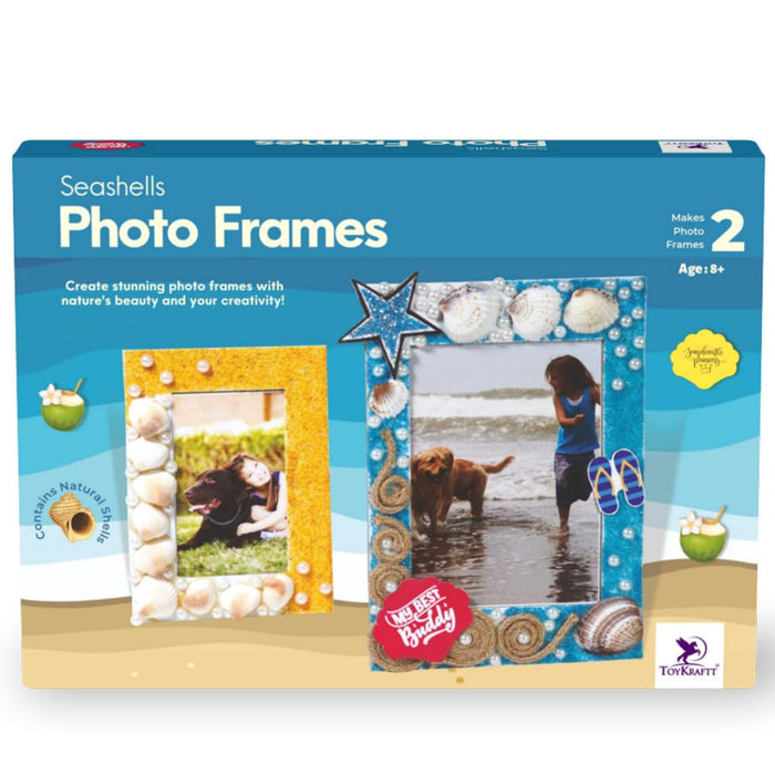 Toykraft Seashell Photo Frame-Arts & Crafts-Toykraftt-Toycra