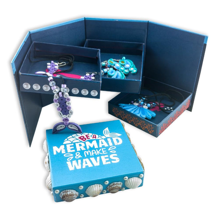 Toykraft Spellbinding Mermaids Art and Craft Kit-Arts & Crafts-Toykraftt-Toycra