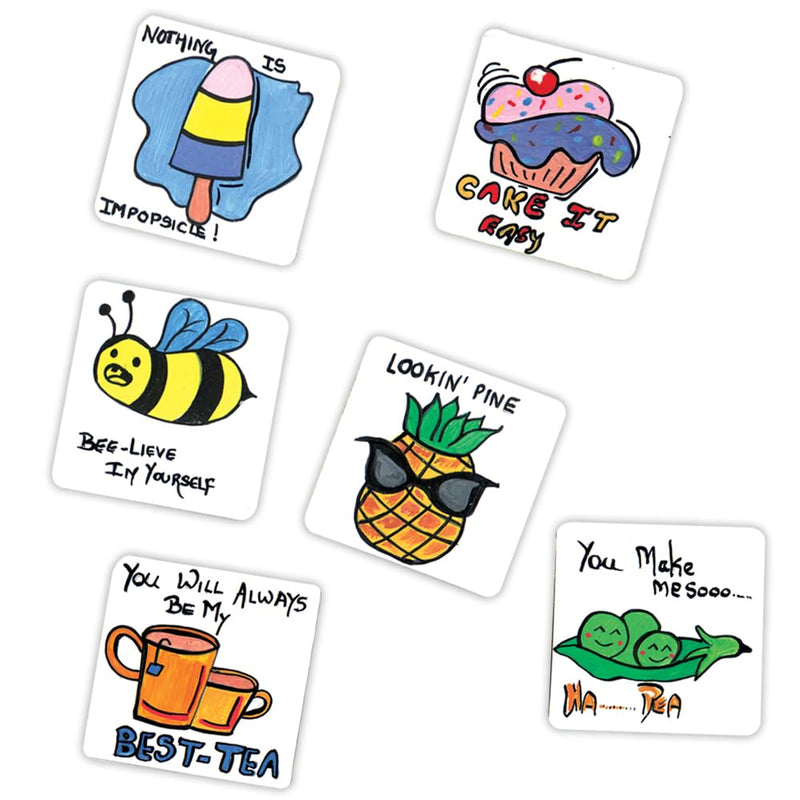 Toykraft ThankUbff DIY Fridge Magnets Art & Craft Kit for Kids