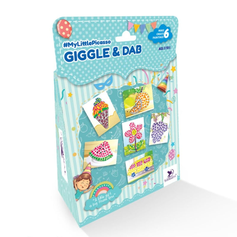 Toykraft ThankUbff Finger Painting DIY Kit Giggle & Dab