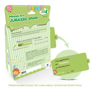 Toykraft ThankUbff Jurassic Spark Mosaic Art DIY Kit