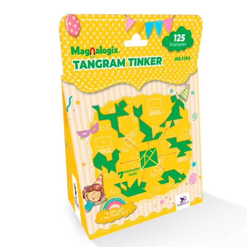 Toykraft ThankUbff Magnetic Tangram Puzzle for Kids 5-8 Years