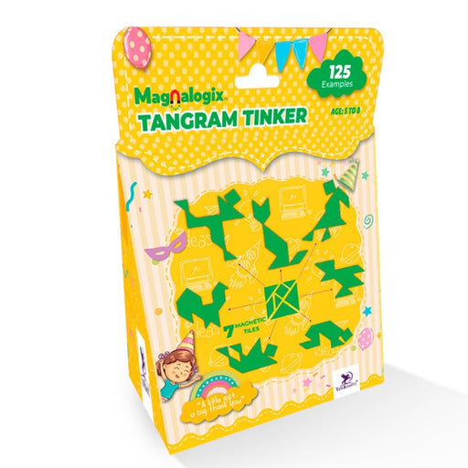 Toykraft ThankUbff Magnetic Tangram Puzzle for Kids 5-8 Years-Arts & Crafts-Toykraftt-Toycra