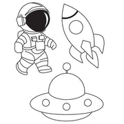 Toykraft ThankUbff Space Theme DIY Sand Art Kit