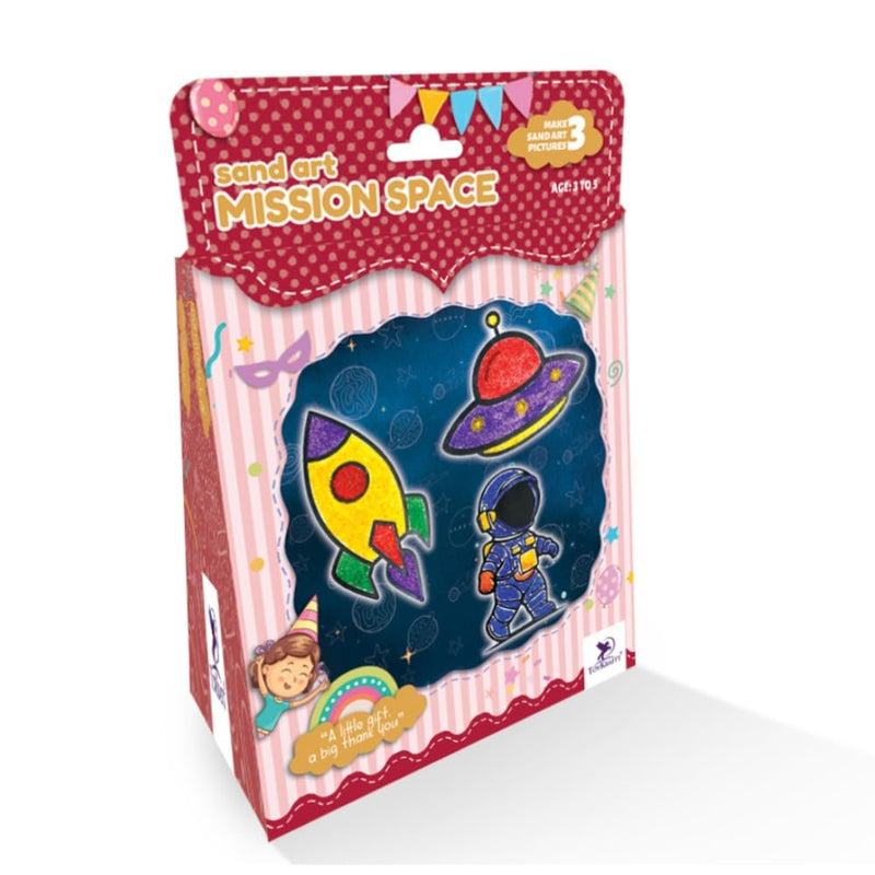 Toykraft ThankUbff Space Theme DIY Sand Art Kit